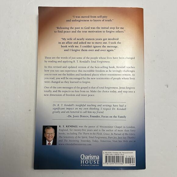 Total Forgiveness Includes New Testimonies of Changed Lives Paperback Book - Picture 7 of 8